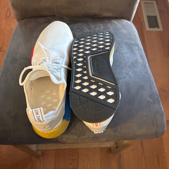 Men’s Adidas NMD_R1 Cloud White Sneakers Size 10.5 - Picture 6 of 6